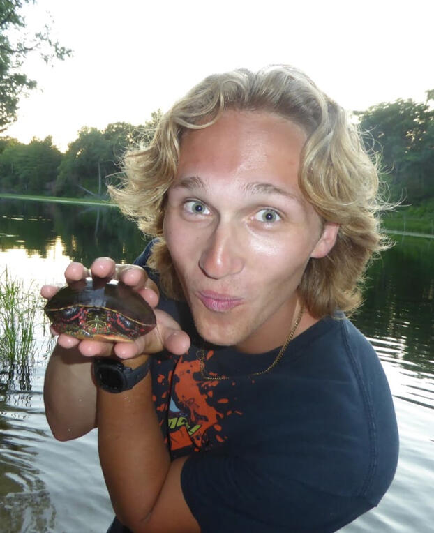 Catching Midland Painted Turtles in Pinery Provincial Park