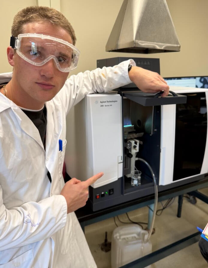 Testing Metal levels in water using AAS analysis